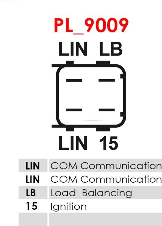 AS-PL A5613(MITSUBISHI) - Генератор abcparts.ee