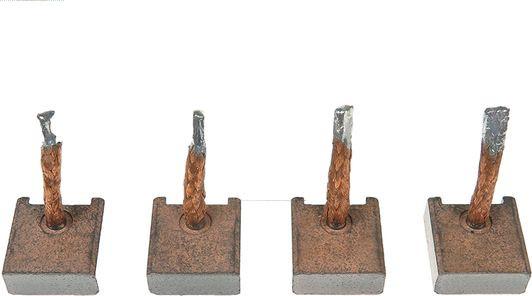 AS-PL BSX151 - Угольная щетка, стартер abcparts.ee