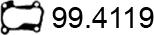 ASSO 99.4119 - Прокладка, труба выхлопного газа abcparts.ee