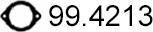 ASSO 99.4213 - Прокладка, труба выхлопного газа abcparts.ee