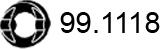 ASSO 99.1118 - Кронштейн, втулка, система выпуска ОГ abcparts.ee