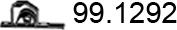 ASSO 99.1292 - Кронштейн, втулка, система выпуска ОГ abcparts.ee