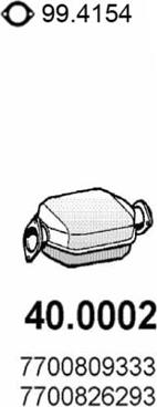 ASSO 40.0002 - Катализатор abcparts.ee