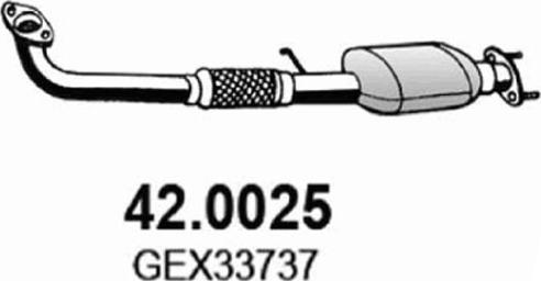ASSO 42.0025 - Катализатор abcparts.ee