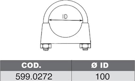 ASSO 599.0272 - Монтажный комплект, глушитель abcparts.ee