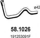 ASSO 58.1026 - Труба выхлопного газа abcparts.ee