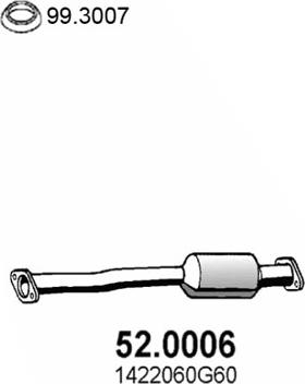 ASSO 52.0006 - Катализатор abcparts.ee