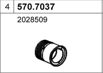 ASSO 570.7037 - Средний / конечный глушитель ОГ abcparts.ee