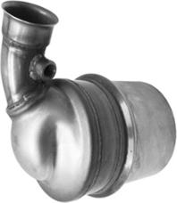 ASSO 10.15013 - Сажевый / частичный фильтр, система выхлопа ОГ abcparts.ee