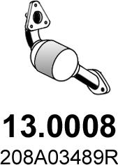 ASSO 13.0008 - Катализатор abcparts.ee