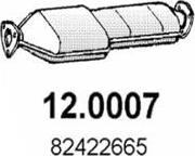 ASSO 12.0007 - Катализатор abcparts.ee