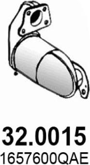 ASSO 32.0015 - Катализатор abcparts.ee