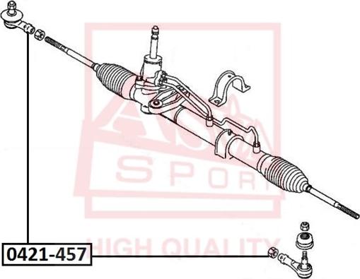 ASVA 0421-457 - Rooliots abcparts.ee