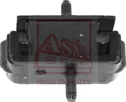 ASVA 0512-UNF2 - Подушка, опора, подвеска двигателя abcparts.ee