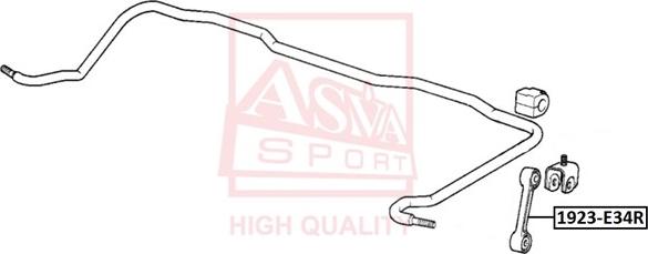 ASVA 1923-E34R - Тяга / стойка, стабилизатор abcparts.ee