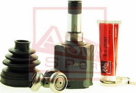 ASVA FDIL-TT9B - Комплект ШРУСа, приводной вал, шарнир abcparts.ee