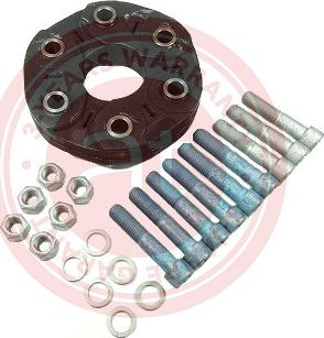AT Autoteile AT10895 - Эластичная муфта карданного вала, виброгаситель abcparts.ee