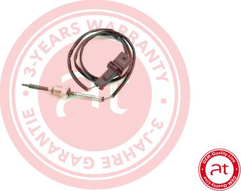 AT Autoteile AT11111 - Датчик, температура выхлопных газов abcparts.ee