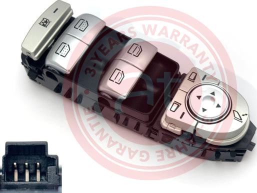 at autoteile germany at11841 - Выключатель, стеклоподъемник abcparts.ee