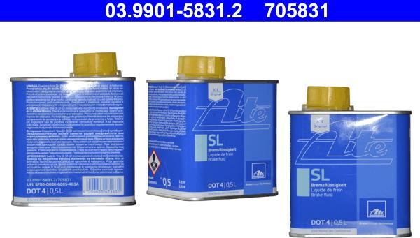 ATE 03.9901-5831.2 - Pidurivedelik abcparts.ee