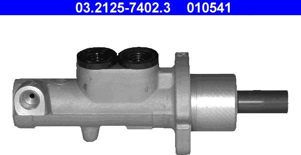 ATE 03.2125-7402.3 - Главный тормозной цилиндр abcparts.ee