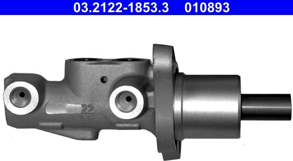 ATE 03.2122-1853.3 - Главный тормозной цилиндр abcparts.ee