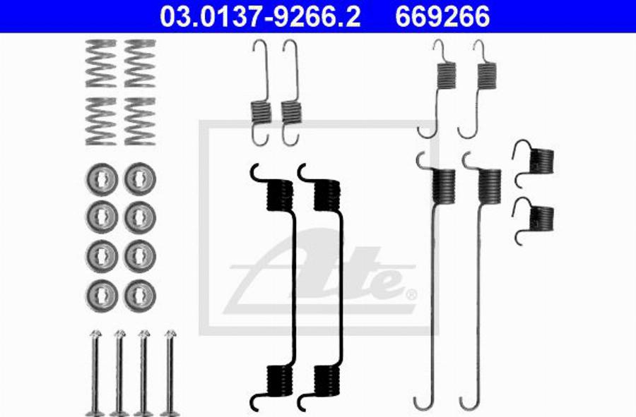 ATE 10.0515-0515.3 - Гидроаккумулятор, тормозная система abcparts.ee
