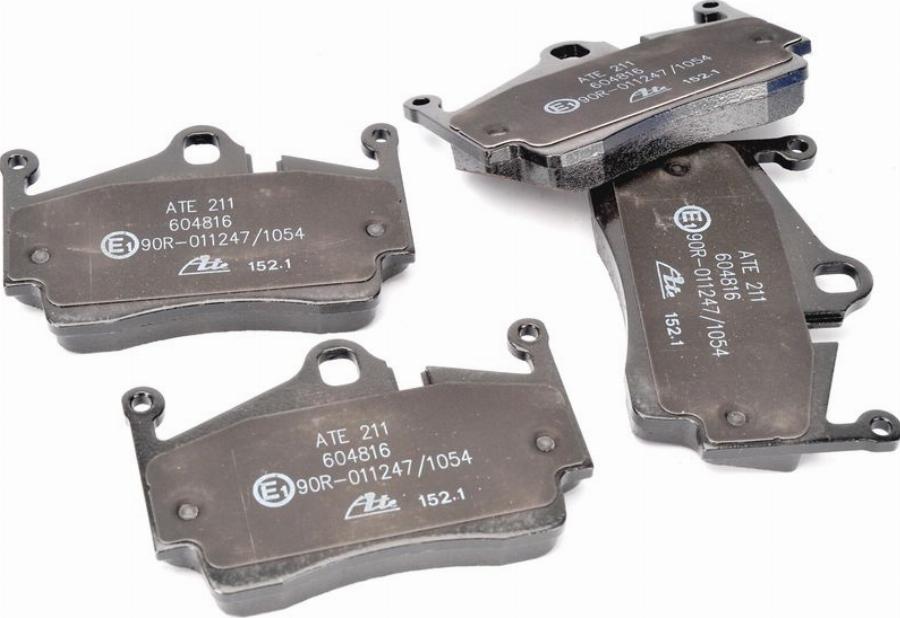 ATE 13.0460-4816.2 - Тормозные колодки, дисковые, комплект abcparts.ee