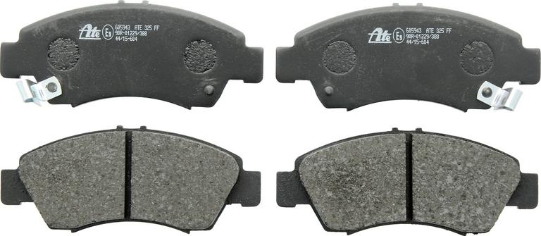 ATE 13.0460-5943.2 - Тормозные колодки, дисковые, комплект abcparts.ee