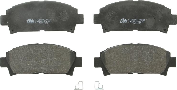 ATE 13.0460-5845.2 - Тормозные колодки, дисковые, комплект abcparts.ee