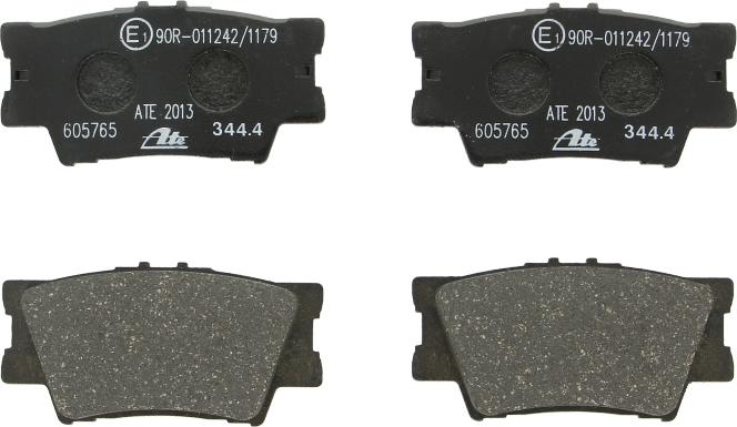 ATE 13.0460-5765.2 - Тормозные колодки, дисковые, комплект abcparts.ee