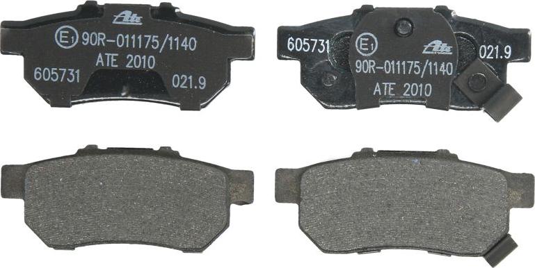 ATE 13.0460-5731.2 - Тормозные колодки, дисковые, комплект abcparts.ee