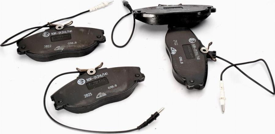 ATE 13.0460-2817.2 - Тормозные колодки, дисковые, комплект abcparts.ee