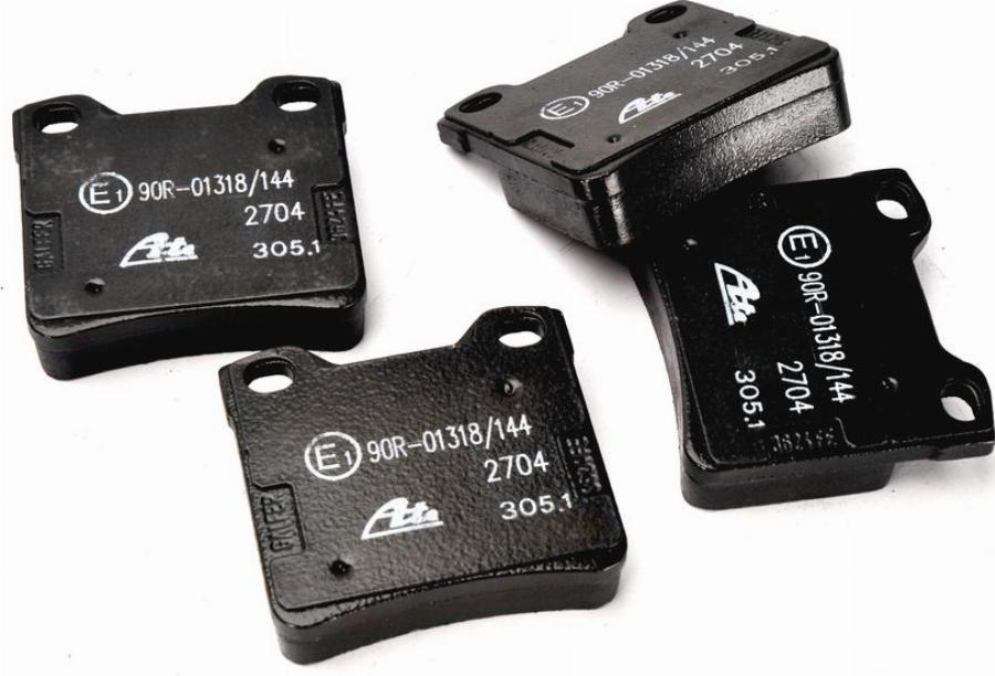 ATE 13.0460-7134.2 - Тормозные колодки, дисковые, комплект abcparts.ee