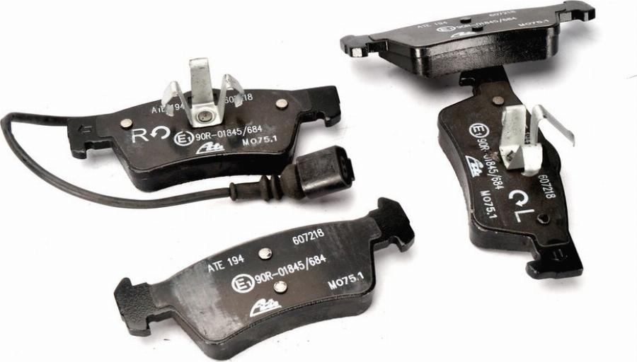 ATE 13.0460-7218.2 - Тормозные колодки, дисковые, комплект abcparts.ee
