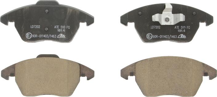 ATE 13.0470-7202.2 - Piduriklotsi komplekt,ketaspidur abcparts.ee