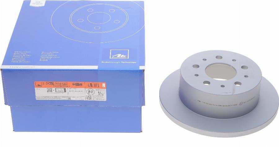 ATE 24.0116-0124.1 - Тормозной диск abcparts.ee