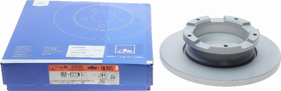 ATE 24.0116-0235.1 - Тормозной диск abcparts.ee