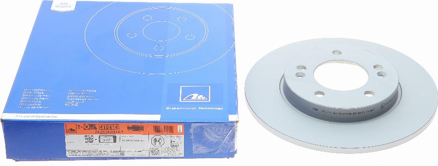 ATE 24.0110-0414.1 - Тормозной диск abcparts.ee