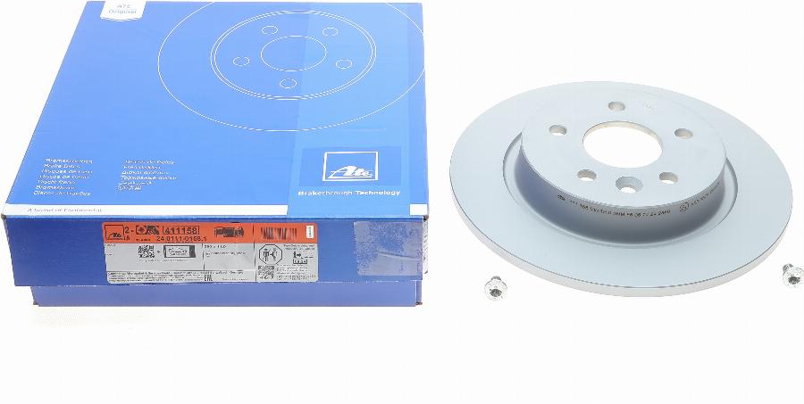 ATE 24.0111-0158.1 - Тормозной диск abcparts.ee