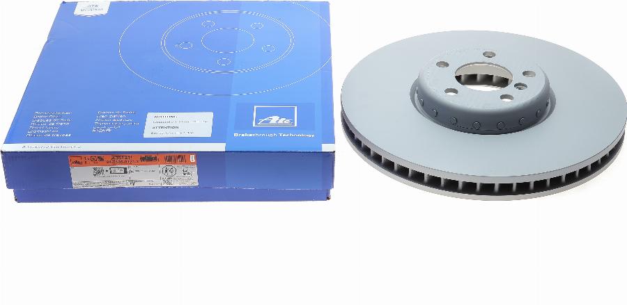 ATE 24.0136-0121.2 - Тормозной диск abcparts.ee