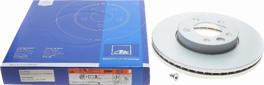 ATE 24.0130-0114.1 - Тормозной диск abcparts.ee