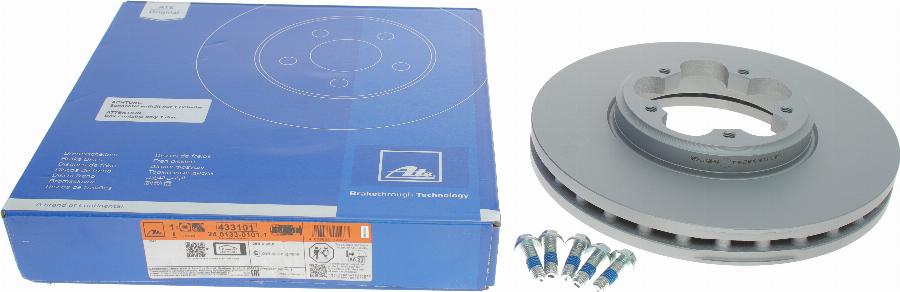 ATE 24.0133-0101.1 - Тормозной диск abcparts.ee