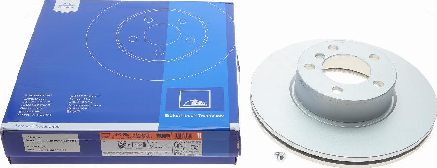ATE 24.0124-0203.1 - Тормозной диск abcparts.ee