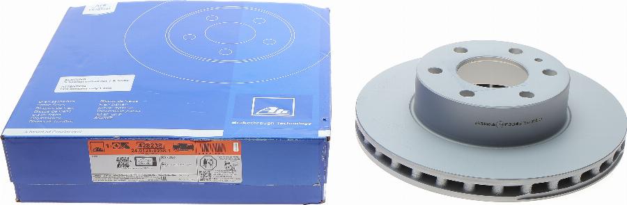 ATE 24.0128-0238.1 - Тормозной диск abcparts.ee