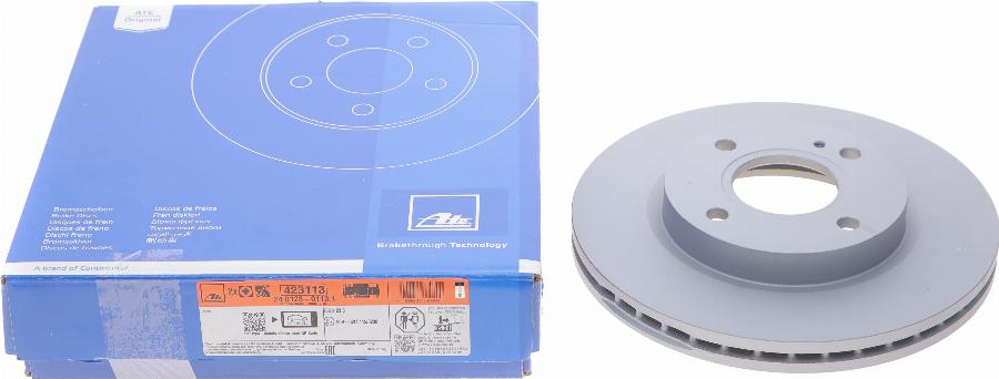 ATE 24.0123-0113.1 - Тормозной диск abcparts.ee