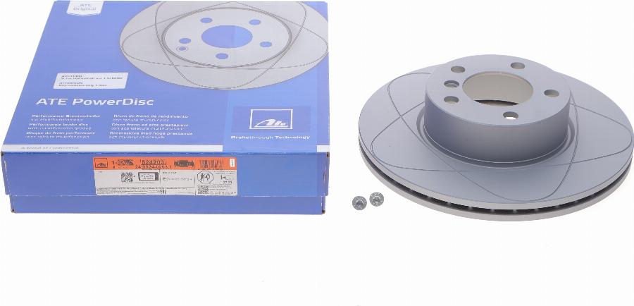 ATE 24.0324-0203.1 - Тормозной диск abcparts.ee