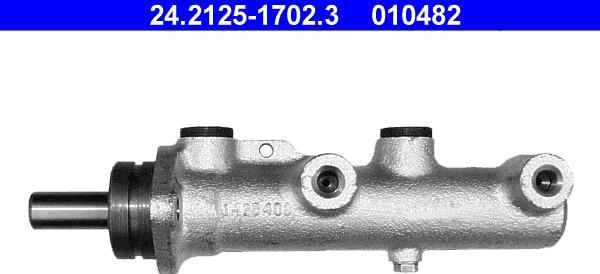 ATE 24.2125-1702.3 - Главный тормозной цилиндр abcparts.ee