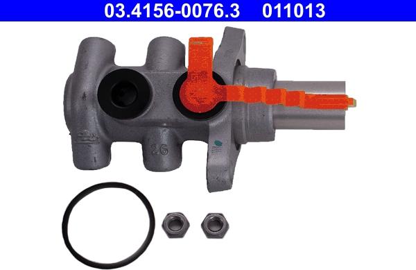 ATE-APAC 03.4156-0076.3 - Главный тормозной цилиндр abcparts.ee