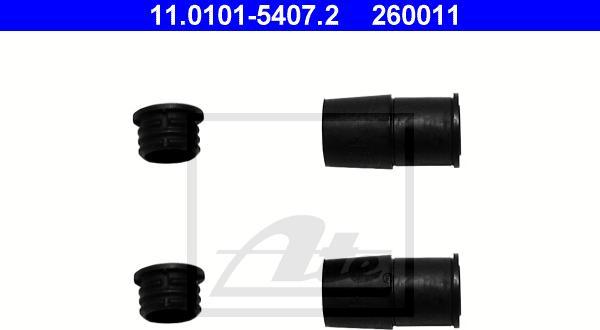 ATE-APAC 11.0101-5407.2 - Комплект направляющей гильзы, тормозной поршень abcparts.ee